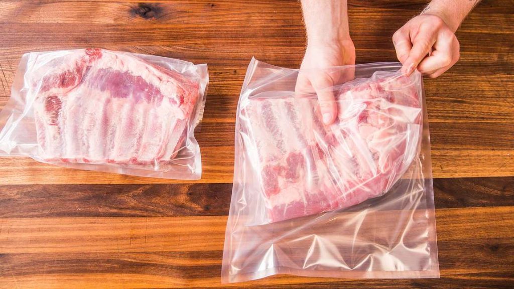 vac sealing meats