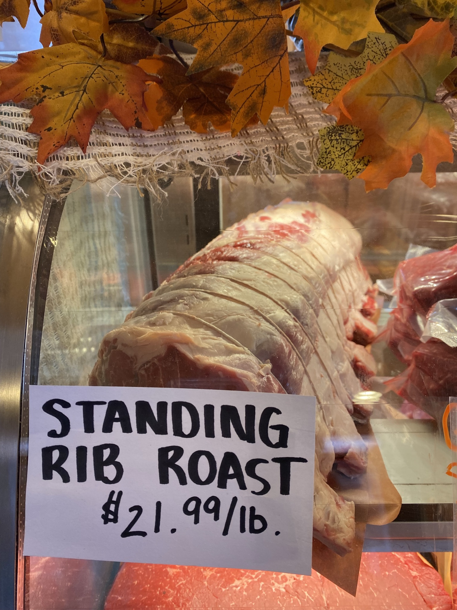 Standing Bone-In Rib Roast