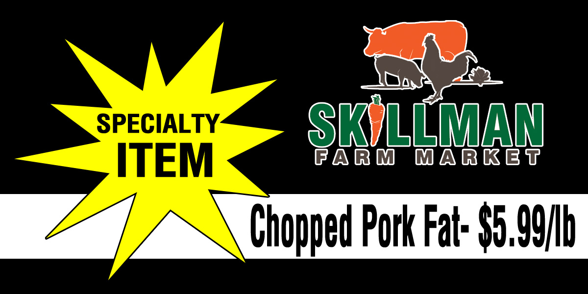 Specialty Item: Chopped Pork Fat