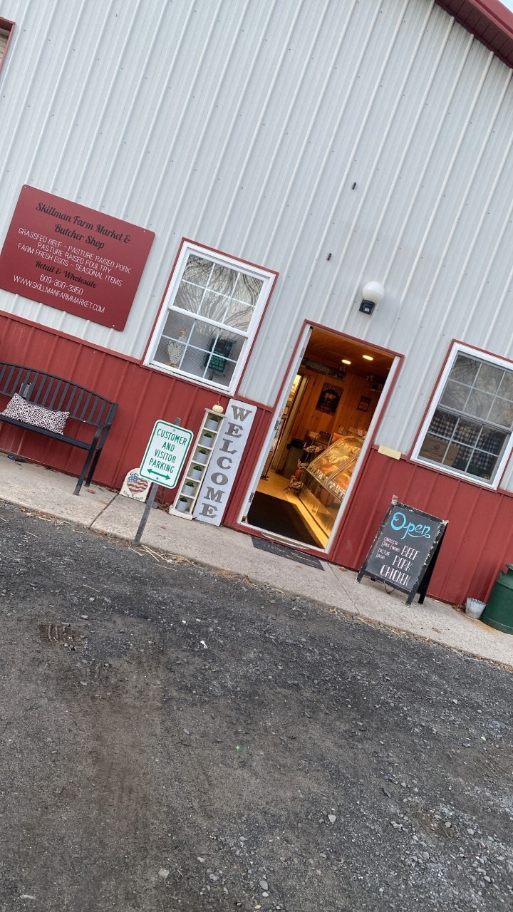 Skillman Farm Market and Butcher Shop store building