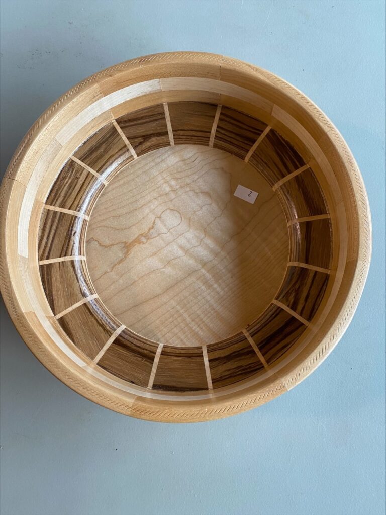handmade wooden bowl