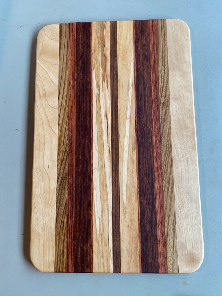 handmade wooden cutting board