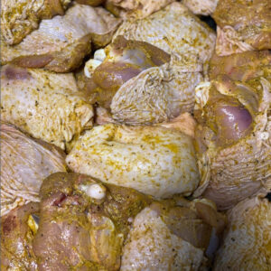 marinated chicken selection
