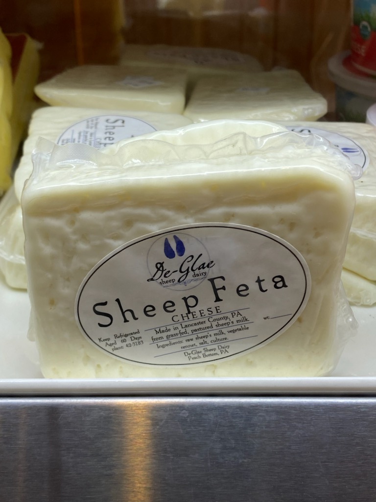 sheep feta cheese