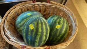 organic watermelons