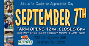 customer appreciation day at Skillman Farm Market and Butcher Shop