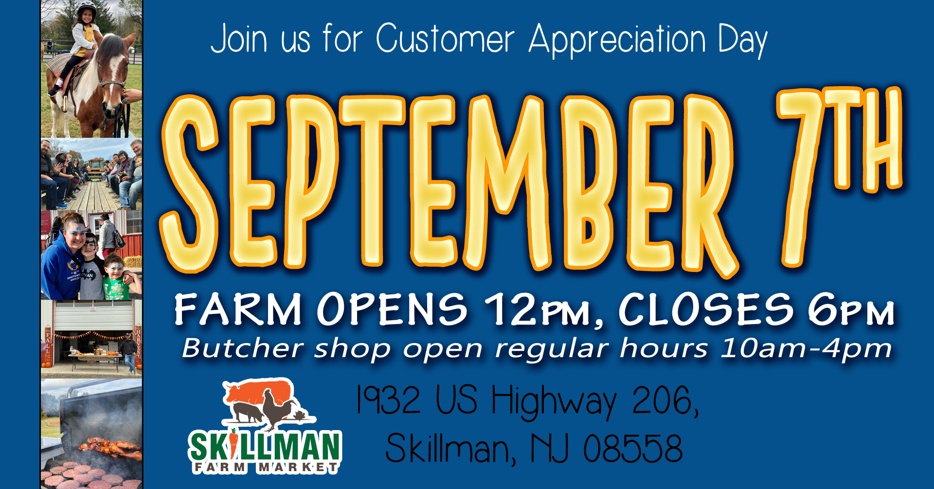 customer appreciation day at Skillman Farm Market and Butcher Shop